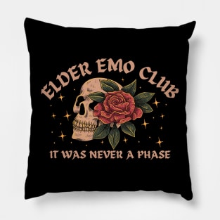 Elder Emo Club Pillow