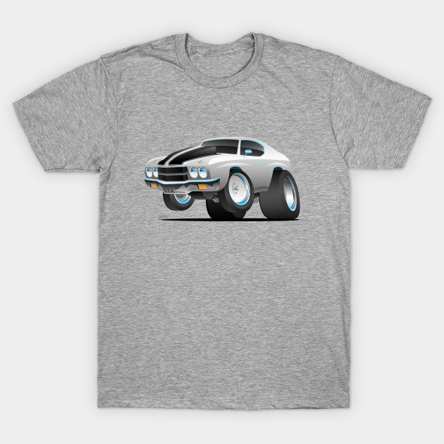 Classic 70 S American Muscle Car Cartoon Muscle Car T Shirt