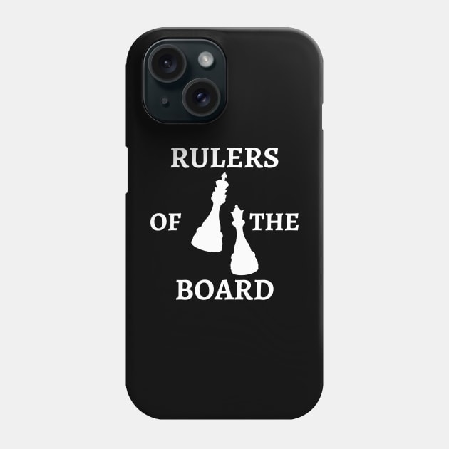 Chess - rulers of the board Phone Case by William Faria