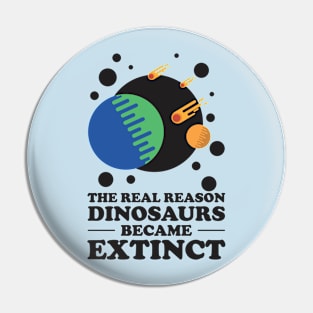 Why dinosaurs went extinct. Pin