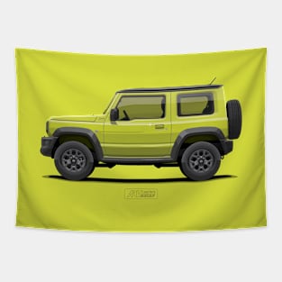 New Jimny JB74 Kinetic Yellow - Side Tapestry