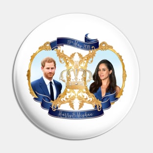 Harry and Meghan Royal Wedding Celebration Pin