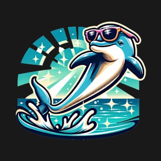 Fin-fluencer Dolphin T-Shirt
