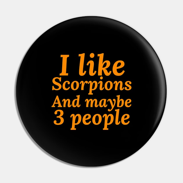 scorpion Pin by Design stars 5