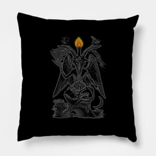 Baphomet the Sabbatic Goat | Solve et Coagula Pillow