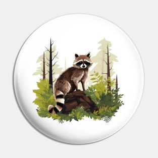 Raccoony Cuteness Pin