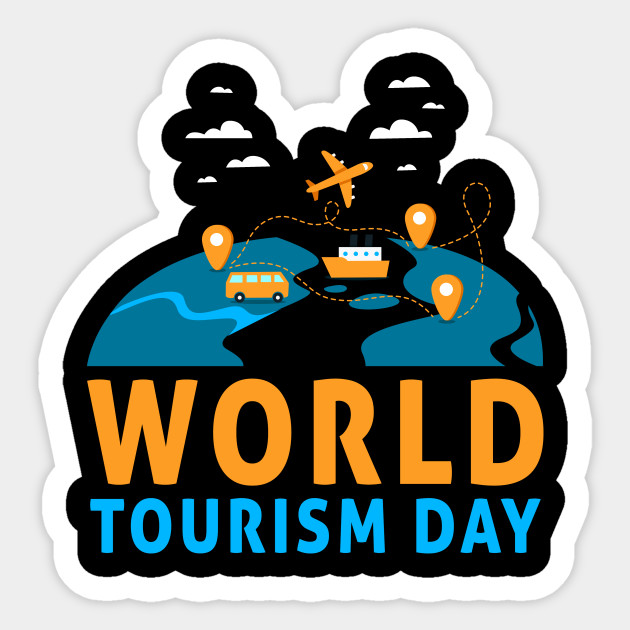 World Tourism Day Travel Across The Continent See World Aesthetic Sticker Teepublic Au