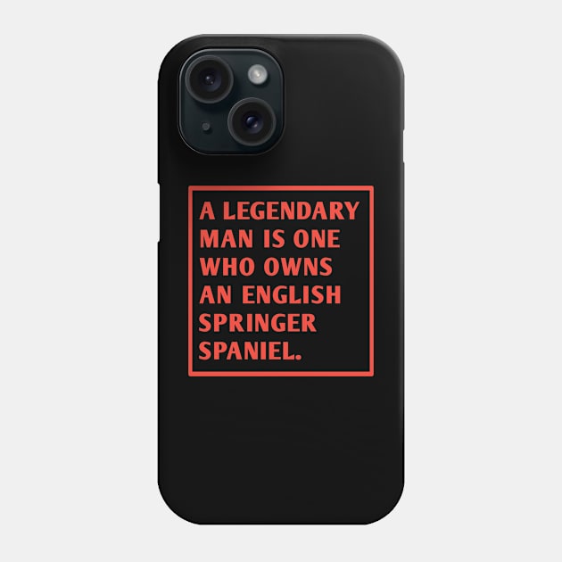 English Springer spaniel Phone Case by BlackMeme94