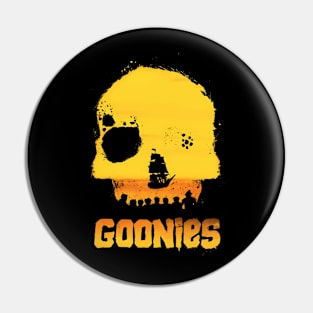 Skull The Goonies Pin