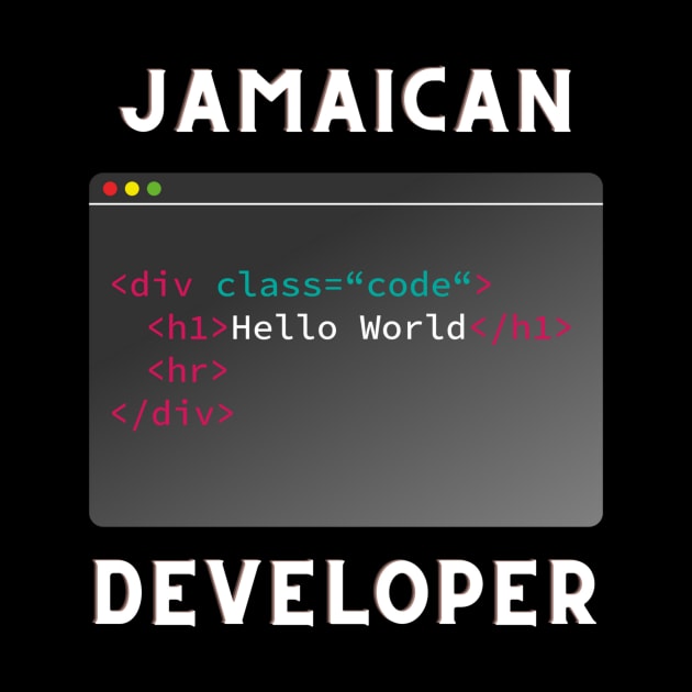 Jamaican Developer by Nahya Fashion Shop