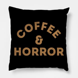 Coffee & Horror Pillow