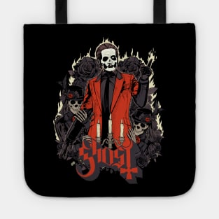 Ghost // 80s Rock Music Vintage // Tote