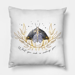 Celestial Moth Pillow