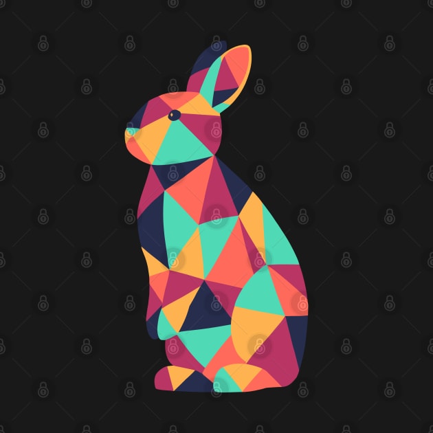 prismatic rabbit by lalalychee