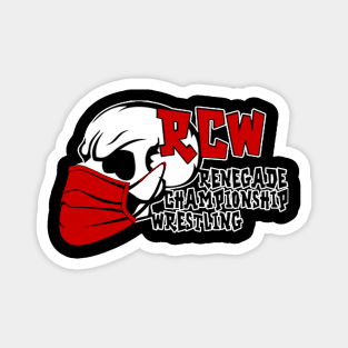 RCW Skull Logo - Masked Magnet