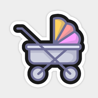 baby carriage Magnet