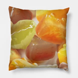 Sweet Potato and Taro Ball Dessert Pillow