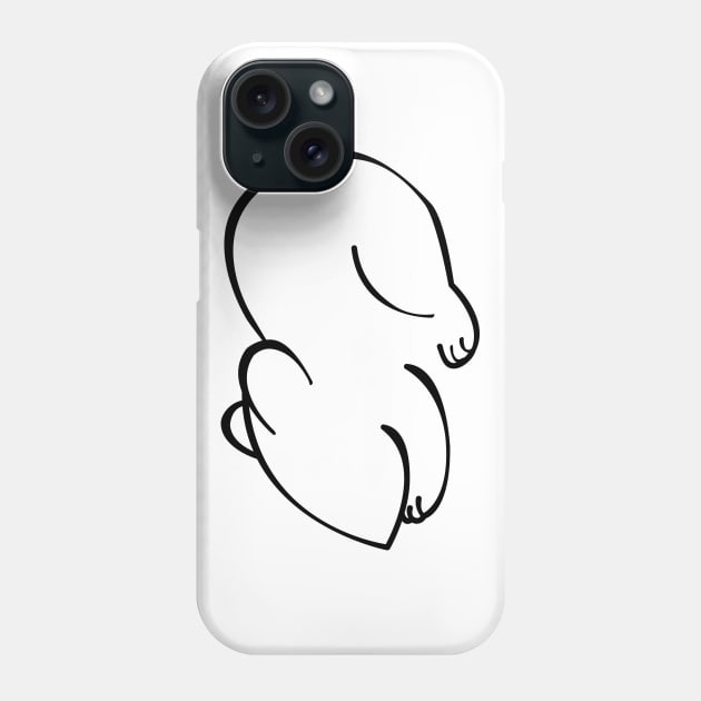 Hamster Phone Case by traditionation