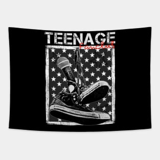 Teenage sneakers Tapestry