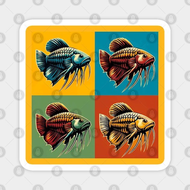 Bronze Corydoras - Cool Tropical Fish Magnet by PawPopArt