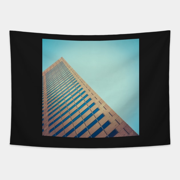 Diagonal Architecture Abstract Tapestry by mrdoomits