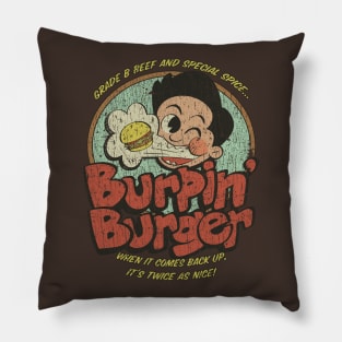 Burpin' Burger 2016 Pillow