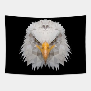 Low Poly Eagle Wild Animal Tapestry