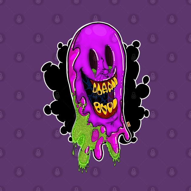 Purple ghost by SentanceArt