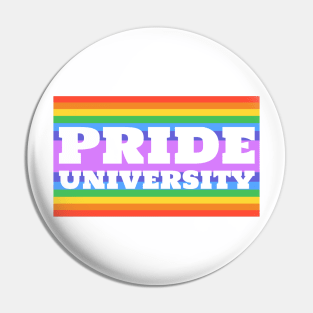 Pride University Pin