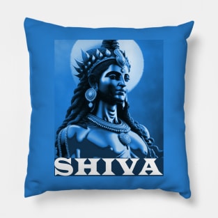 Shiva Om Spirituality Bhole Nath Pillow