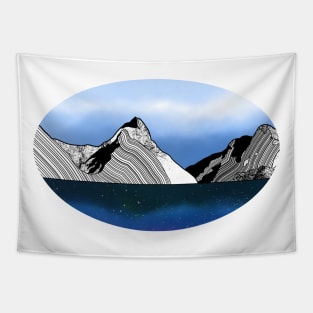 Mitre Peak New Zealand Tapestry