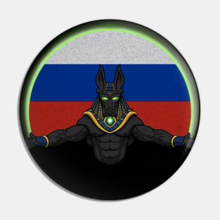 Anubis Russia Pin