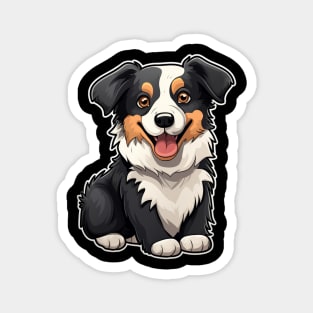 Cute Border Collie Dogs Funny Border Collie Magnet