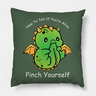 Dragon Funny quotes and Inspirational Pillow