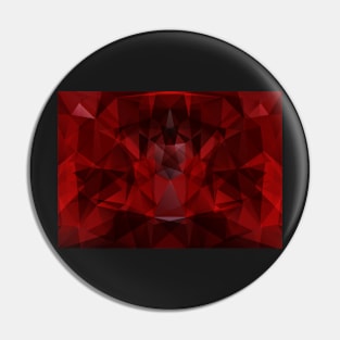 Abstract red triangle geometrical background Pin