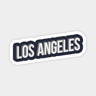 Los Angeles, California - 3D Magnet