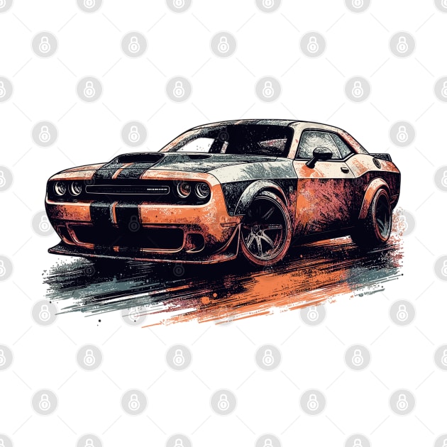Dodge Challenger by Vehicles-Art