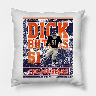 Dick Butkus || Chicago Bears Pillow