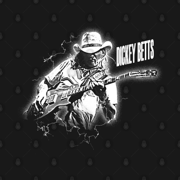 dickey betts vintage art design by jerrysanji