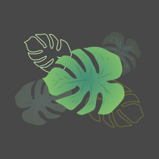 Monstera leaf T-Shirt