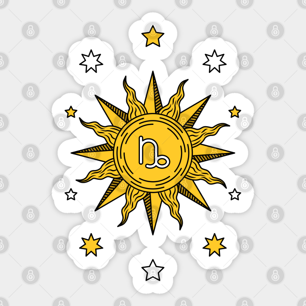 Capricorn Sun - Astrology Zodiac Sign - Born in December and January Birthday Gift - Saturn Tarot Card