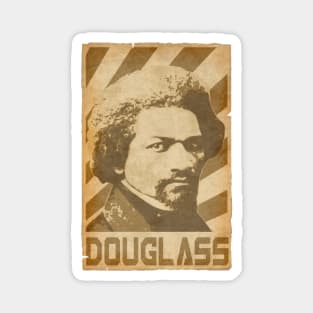 Frederick Douglass Retro Propagana Magnet