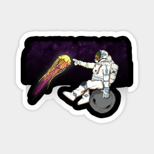 Spaceman and Jellyfish Magnet