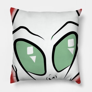 White Alien Pillow