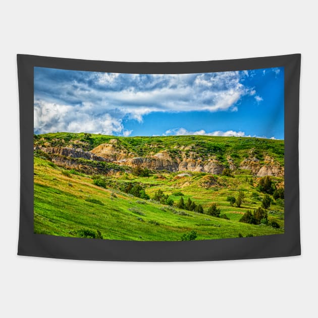 North Dakota Badlands Tapestry by Gestalt Imagery