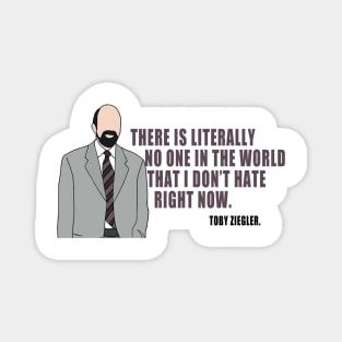 toby ziegler Magnet