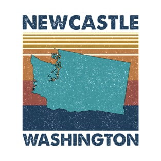 Newcastle Washington Retro Vintage Clothing Men Women Custom T-Shirts Unique Graphic T-Shirt