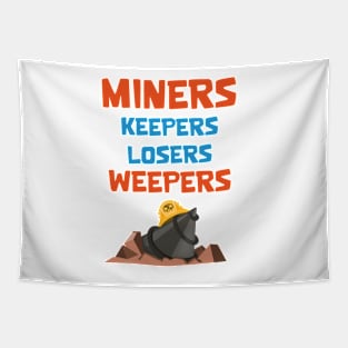 Miners Keepers Tapestry