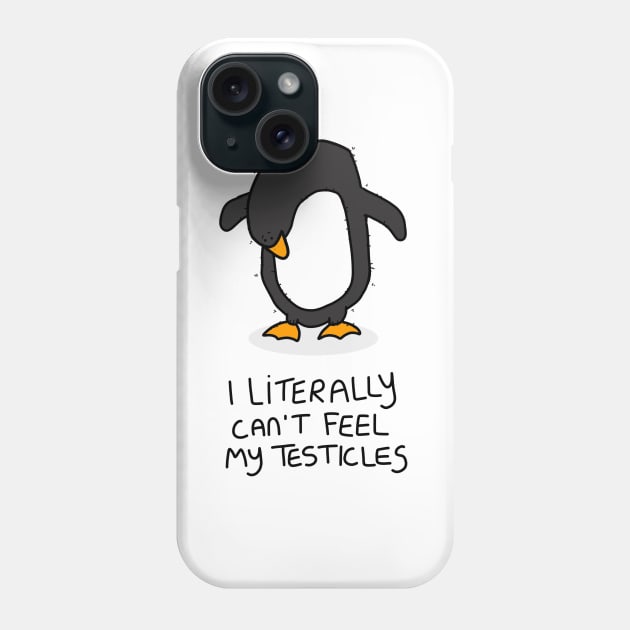 Grumpy Penguin Phone Case by grumpyanimals