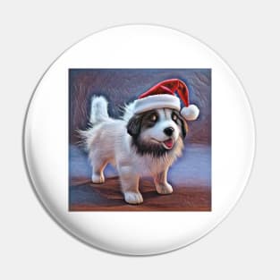 Christmas Pup Apparel Pin